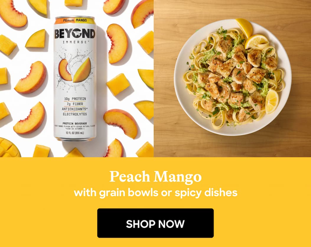 Peach Mango With Grain Bowls Or Spicy Dishes. Shop Now