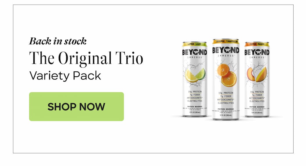 Back In Stock. The Original Trio. Variety Pack. Shop Now