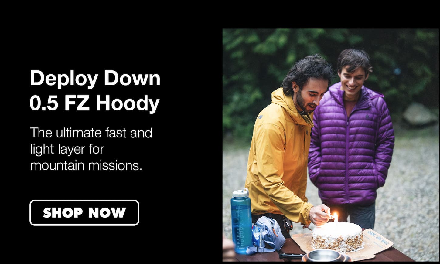 Deploy Down 0.5 FZ Hoody: The ultimate fast and light layer for mountain missions. | SHOP NOW