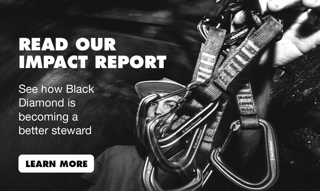 See how Black Diamond is becoming a better steward.