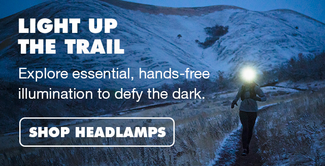 Light Up the Trail. Light essential 