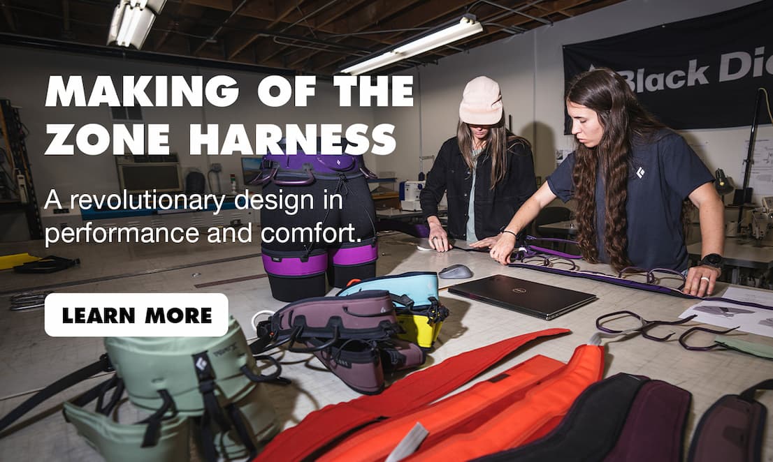 Making of the Zone Harness. A revolutionary design in performance and comfort.