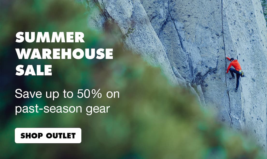 Summer Warehouse Sale: Save up to 50% on past-season gear | SHOP OUTLET