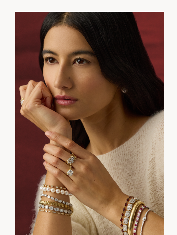 Experience the allure of red gemstone jewelry designed for modern romantics.