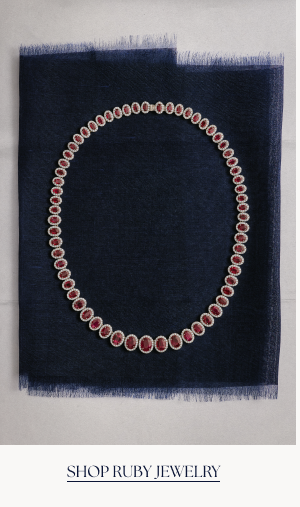 Experience the allure of red gemstone jewelry designed for modern romantics.