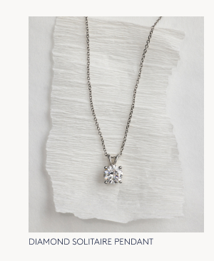 Up to 40% off* Valentine’s Day Sale necklaces for gifting close to the heart.