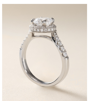 Discover a stunning halo-setting engagement ring for your angelic beauty.