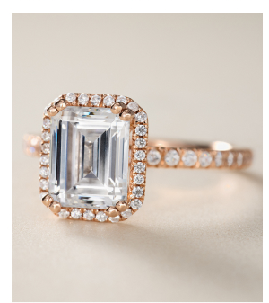 Discover a stunning halo-setting engagement ring for your angelic beauty.