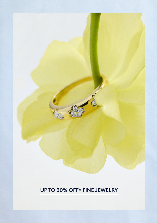 Upto 30% off on fine jewlery