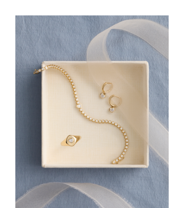 All diamonds, straight from the heart.