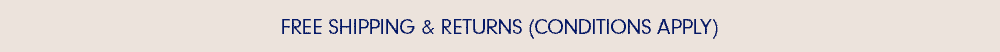 Free Shipping & Returns