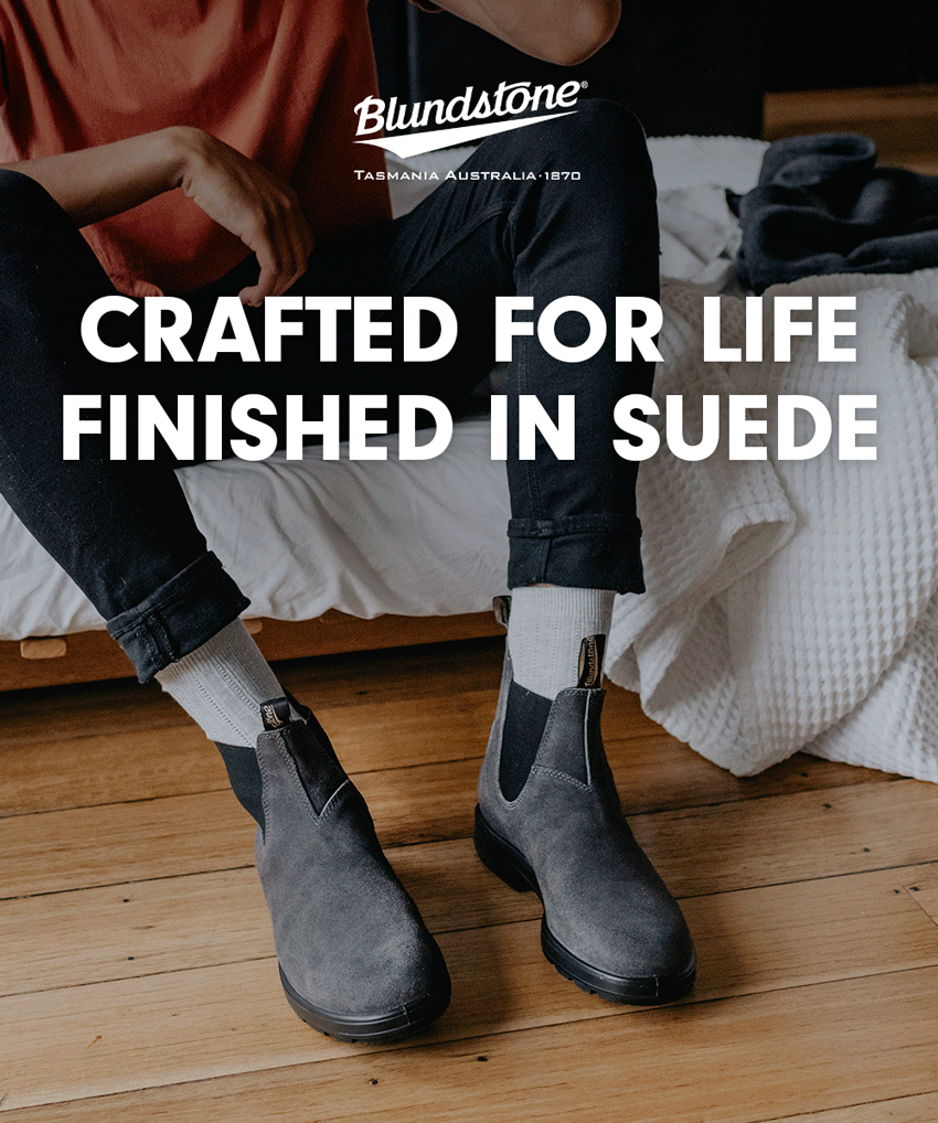 Finished in Suede