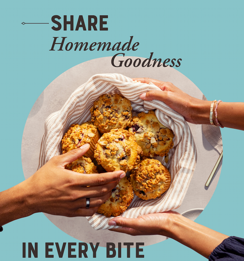 Share homemade goodness in every bite