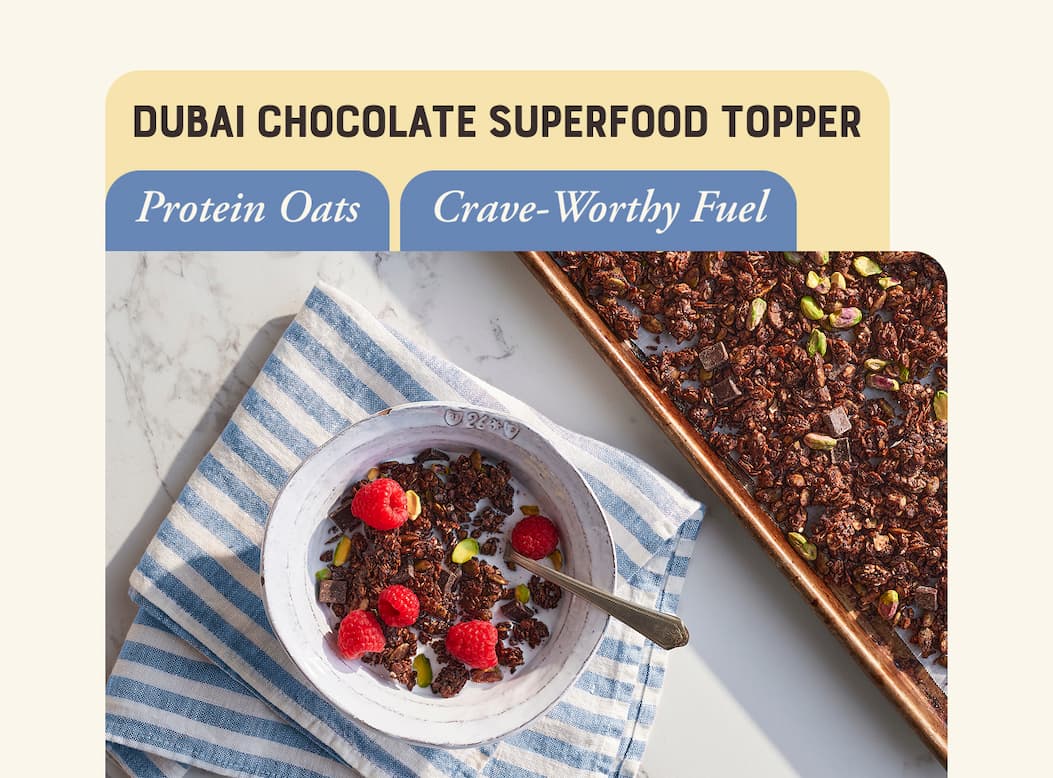 Dubai Chocolate Superfood Topper