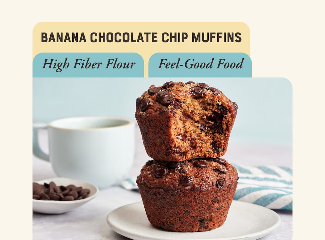 Banana Chocolate Chip Muffins