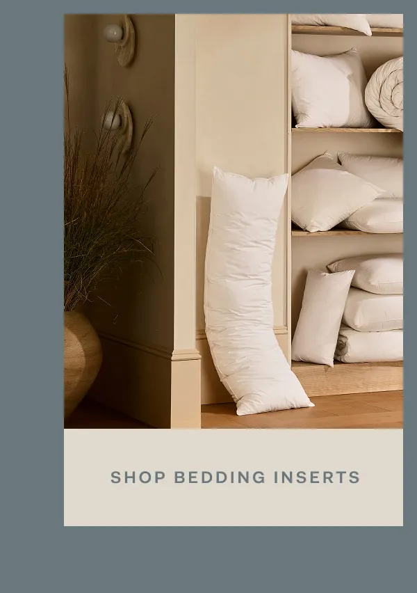 shop bedding inserts