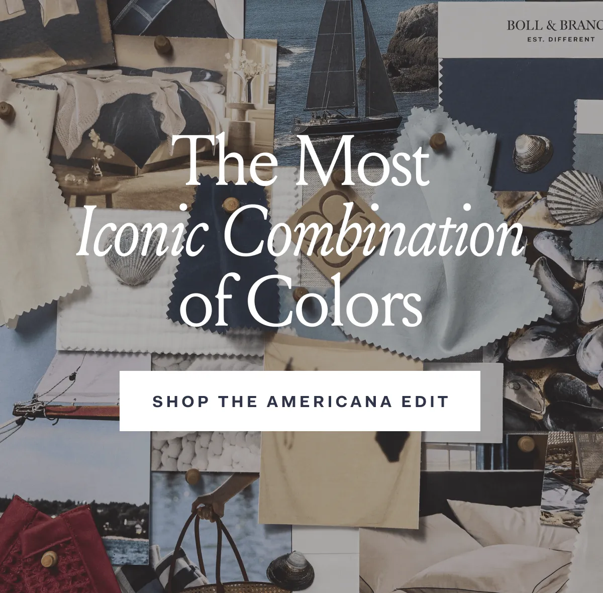 The Most Iconic Combination of Colors SHOP THE AMERICANA EDIT 