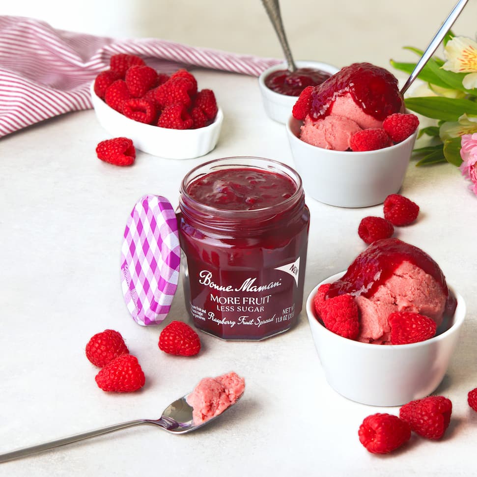 Raspberry Nice Cream