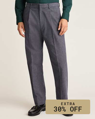 Prince Street Pleated Trouser