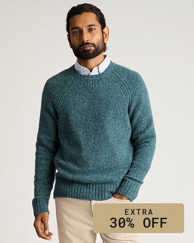 Donegal Crew Neck Sweater