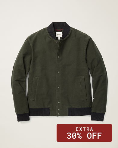 The Italian Moleskin Bomber