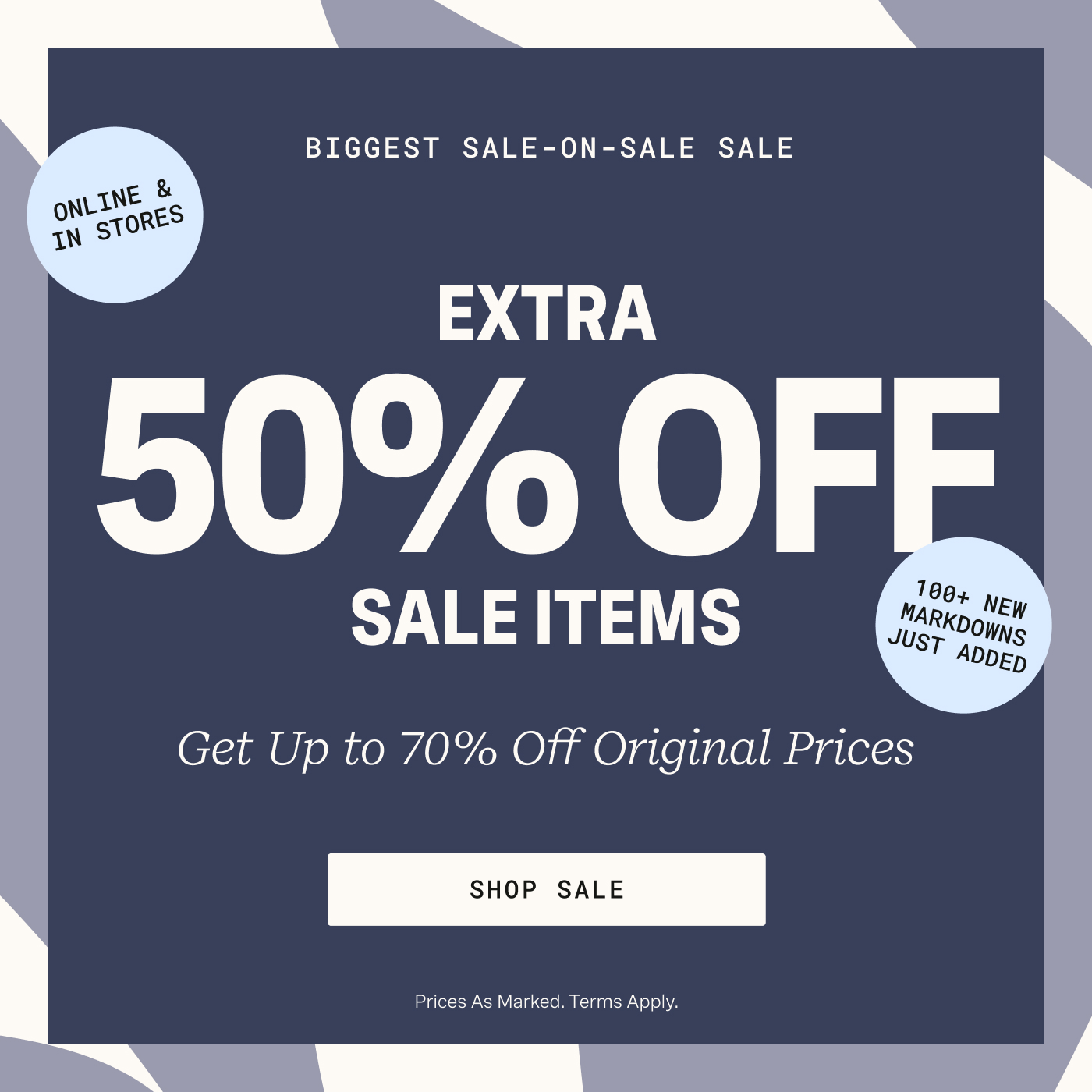 Shop Sale Items