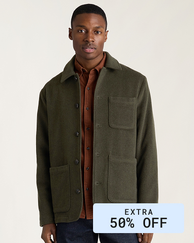 Wool Cashmere Chore Jacket