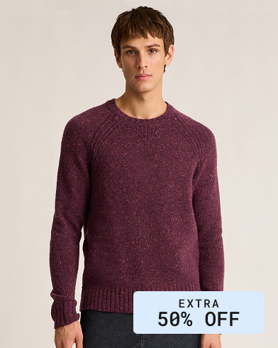 Donegal Crew Neck Sweater