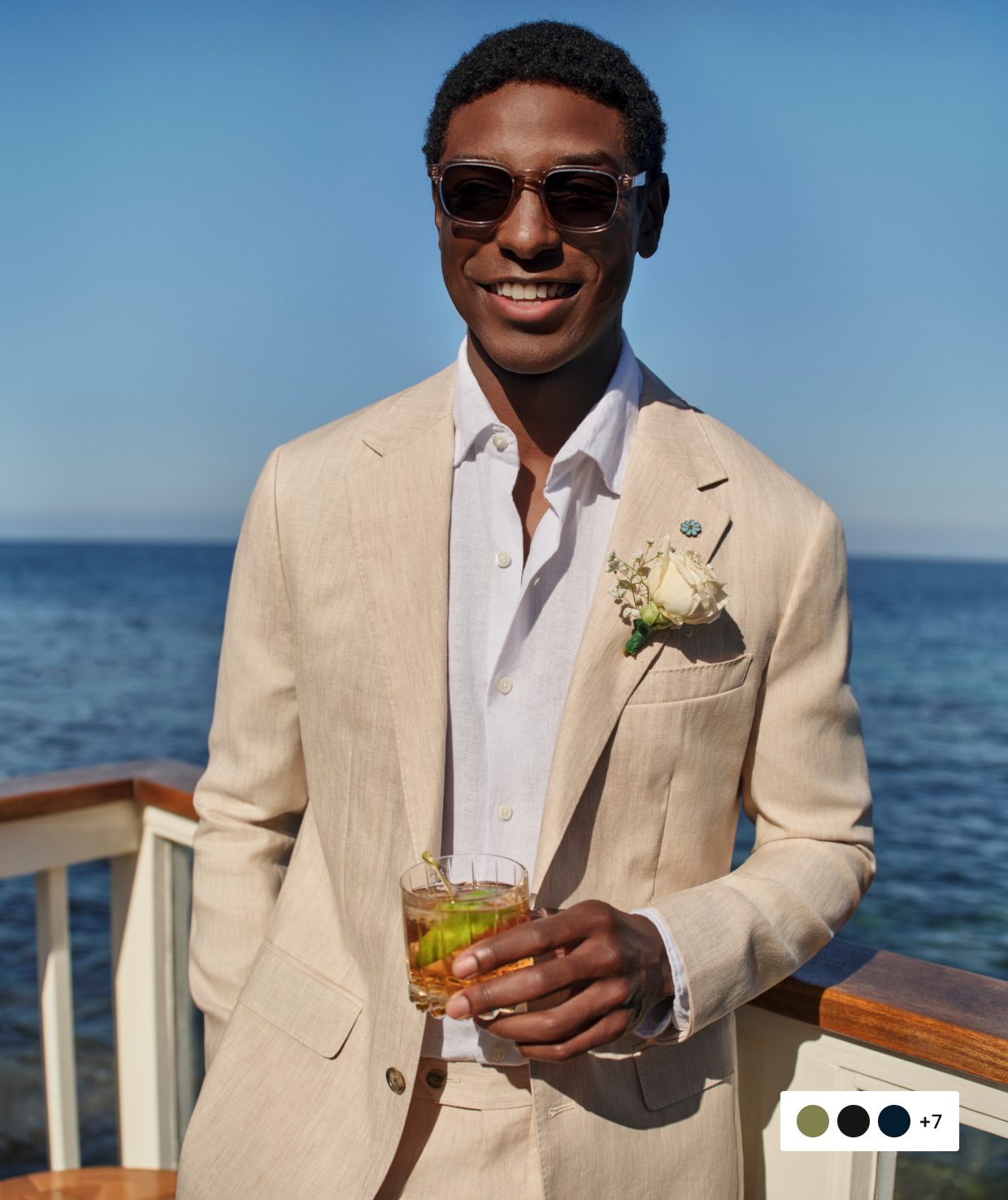 Shop Jetsetter Italian Linen Blazer
