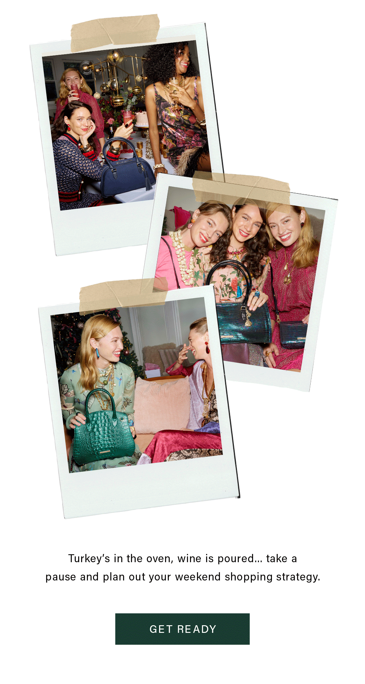 Turkey's in the over, wine is poured...take a pause and plan out your weekend shopping strategy. GET READY