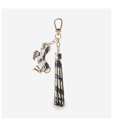Zebra Charm Tassel Everlasting Encore