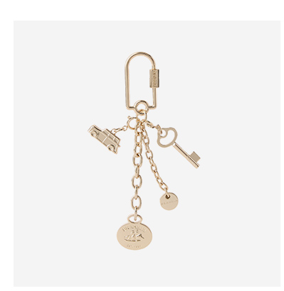 Lock clip with charms