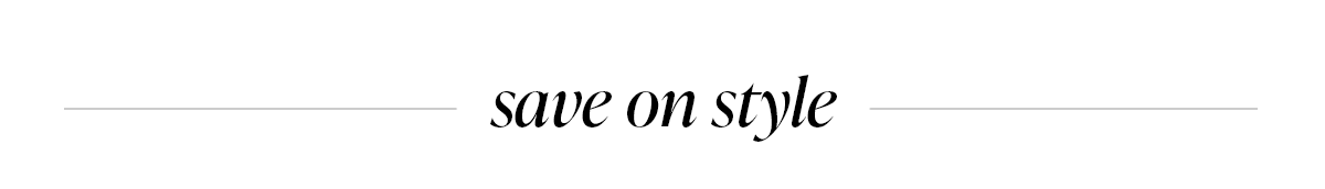 save on style