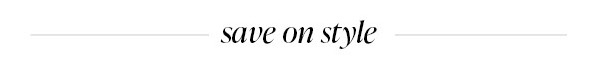save on style