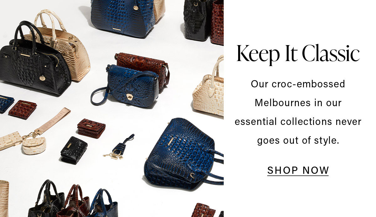 Keep It Classic Our croc-embossed Melbournes in our essentials collections never goes out of style. SHOP NOW