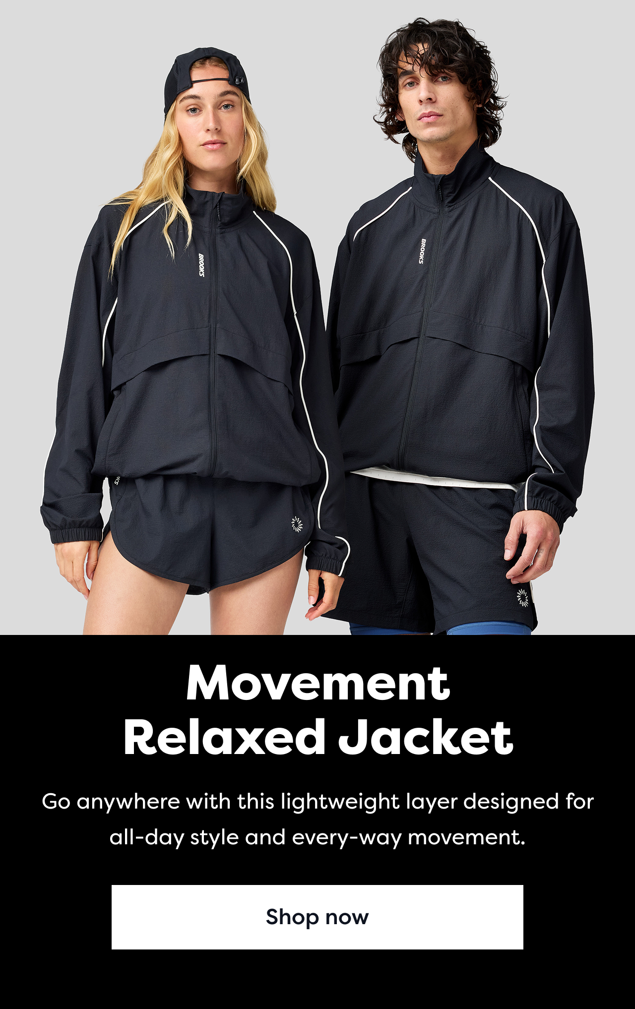 Movement Relaxed Jacket | Go anywhere with this lightweight layer designed for all-day style and every-way movement. | Shop now