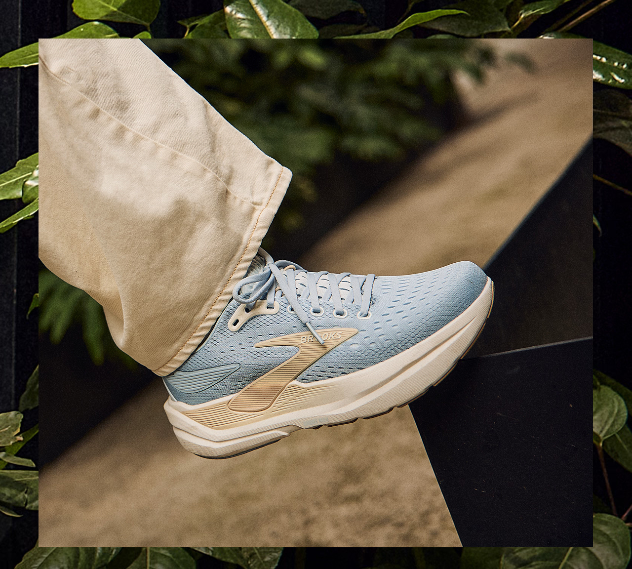 Strong foundations | Build all-day energy from the feet up in the Ghost Max 3, with a springy GlideRoll™ Rocker and ultra-comfy high-stack cushion.