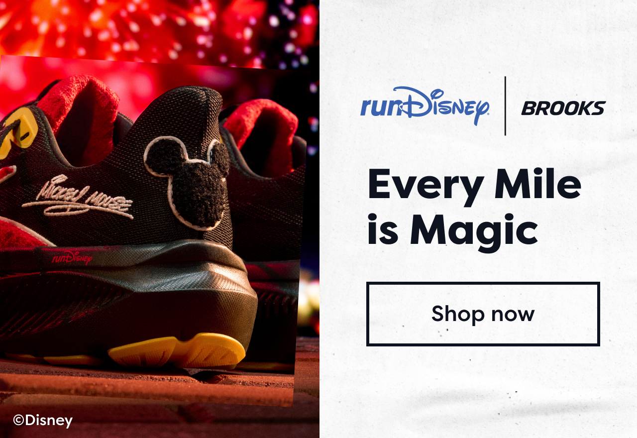run Disney | BROOKS | Every Mile is Magic | Shop now