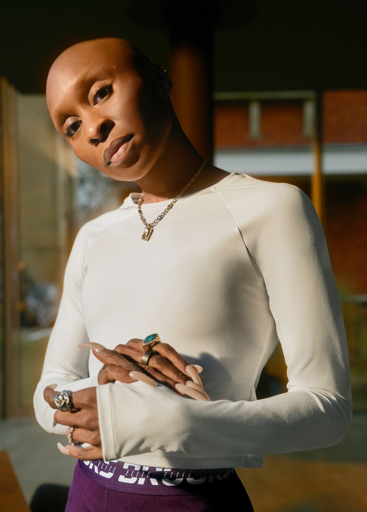 Cynthia Erivo and Brooks