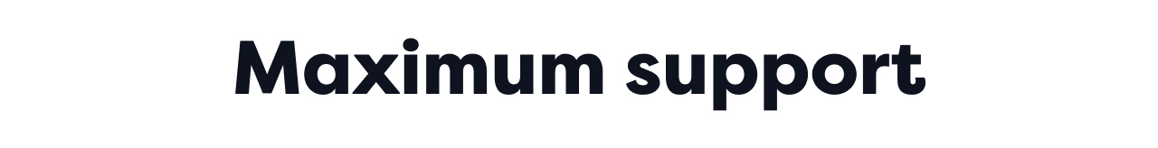 Maximum support