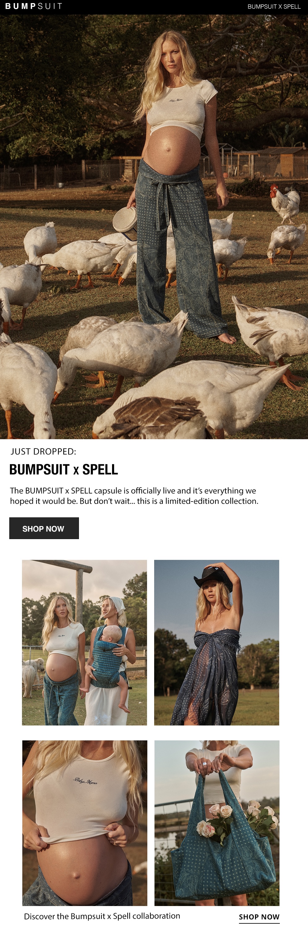 Shop Bumpsuit x Spell