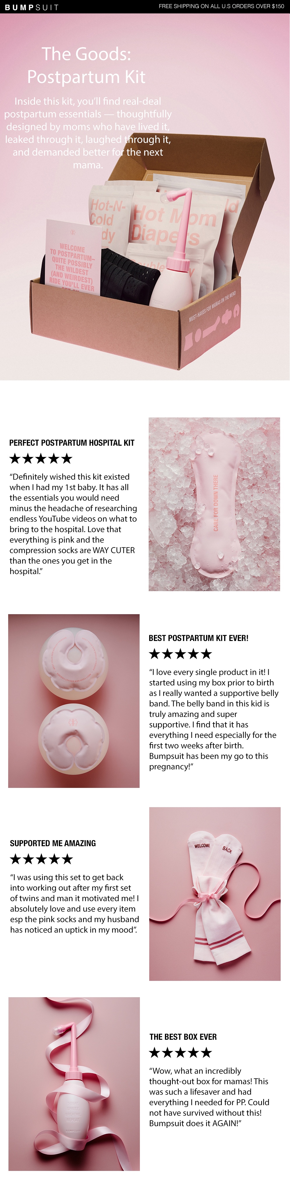 Shop The Goods Postpartum Kit