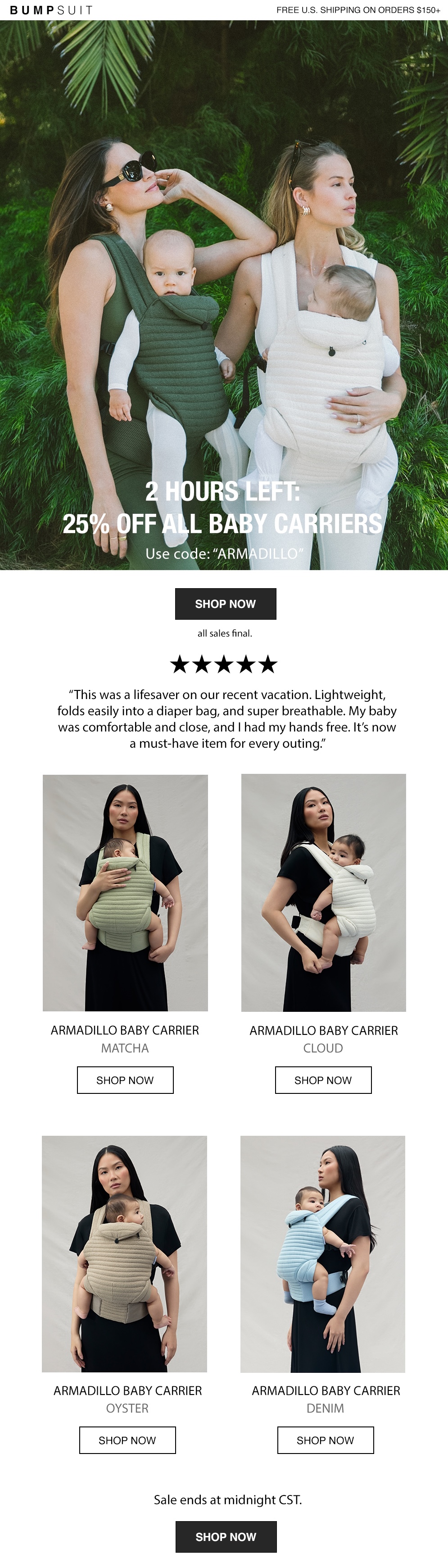 Shop The Armadillo Baby Carrier