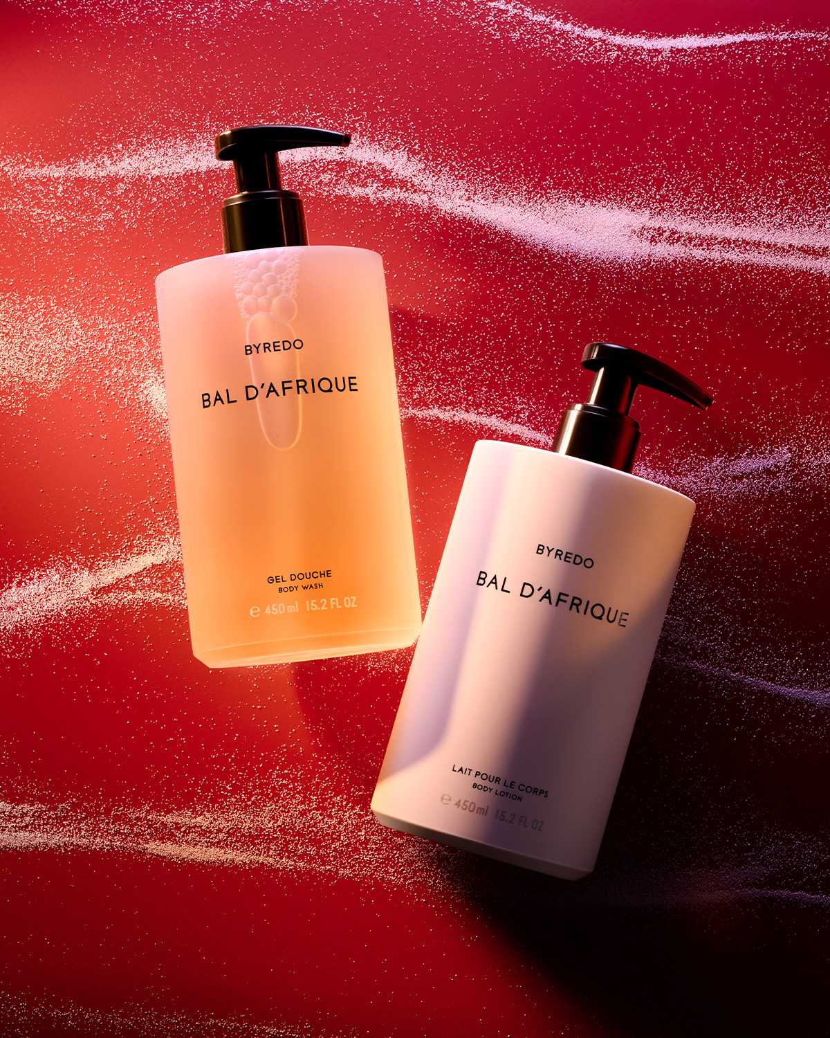 450ml Body Wash and Body Lotion