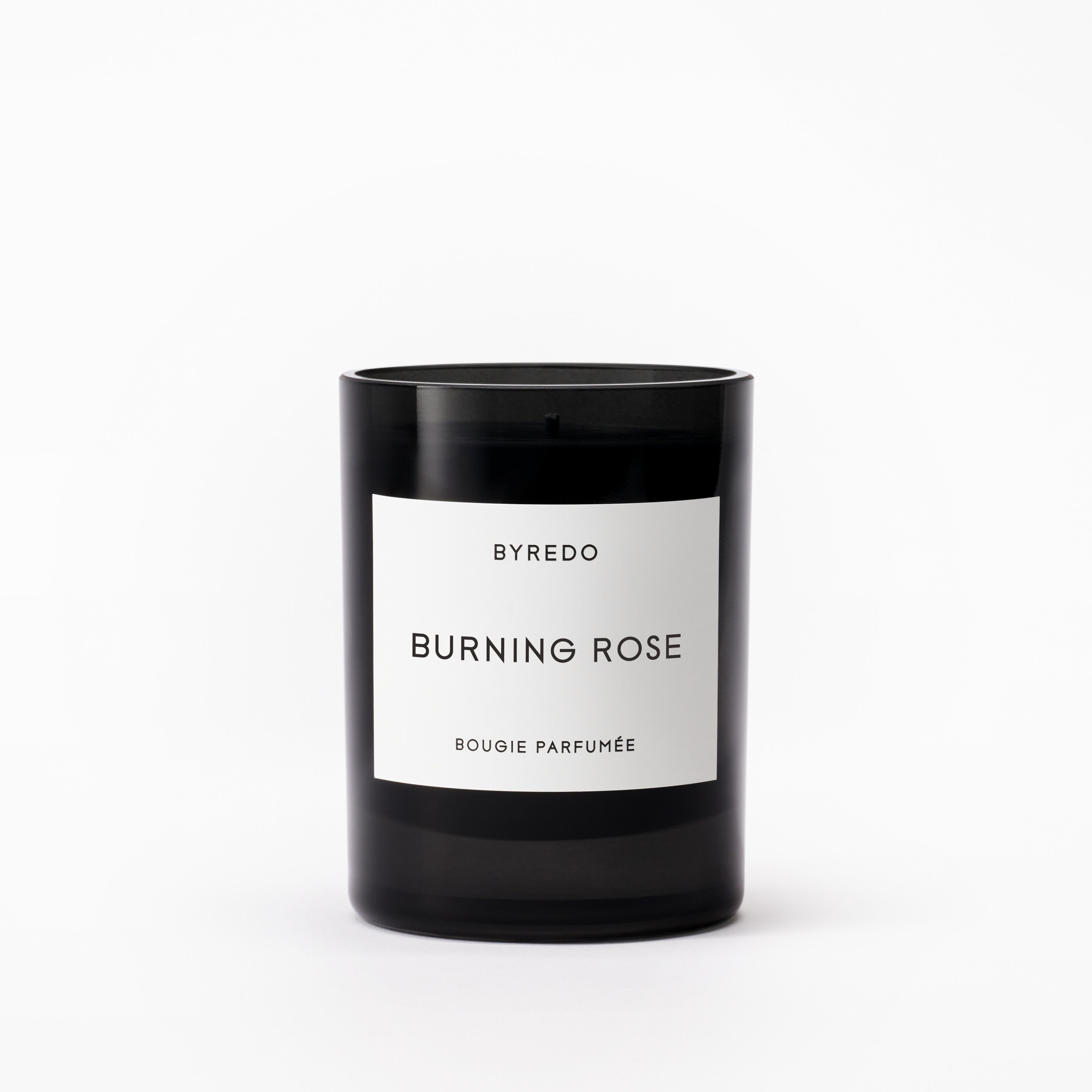 Burning Rose Candle
