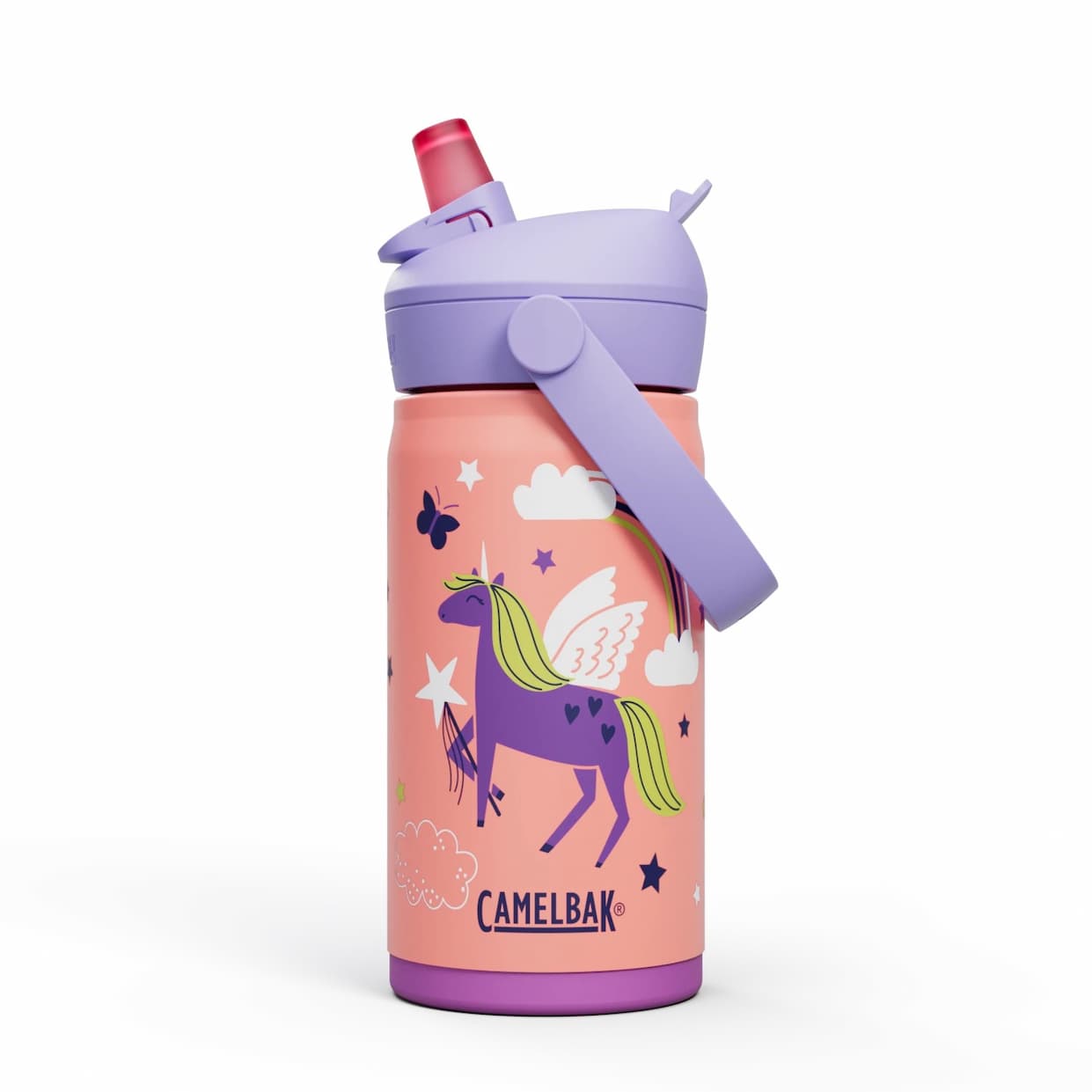 Thrive™ Flip Straw Kids 12oz Bottle, Insulated Stainless Steel