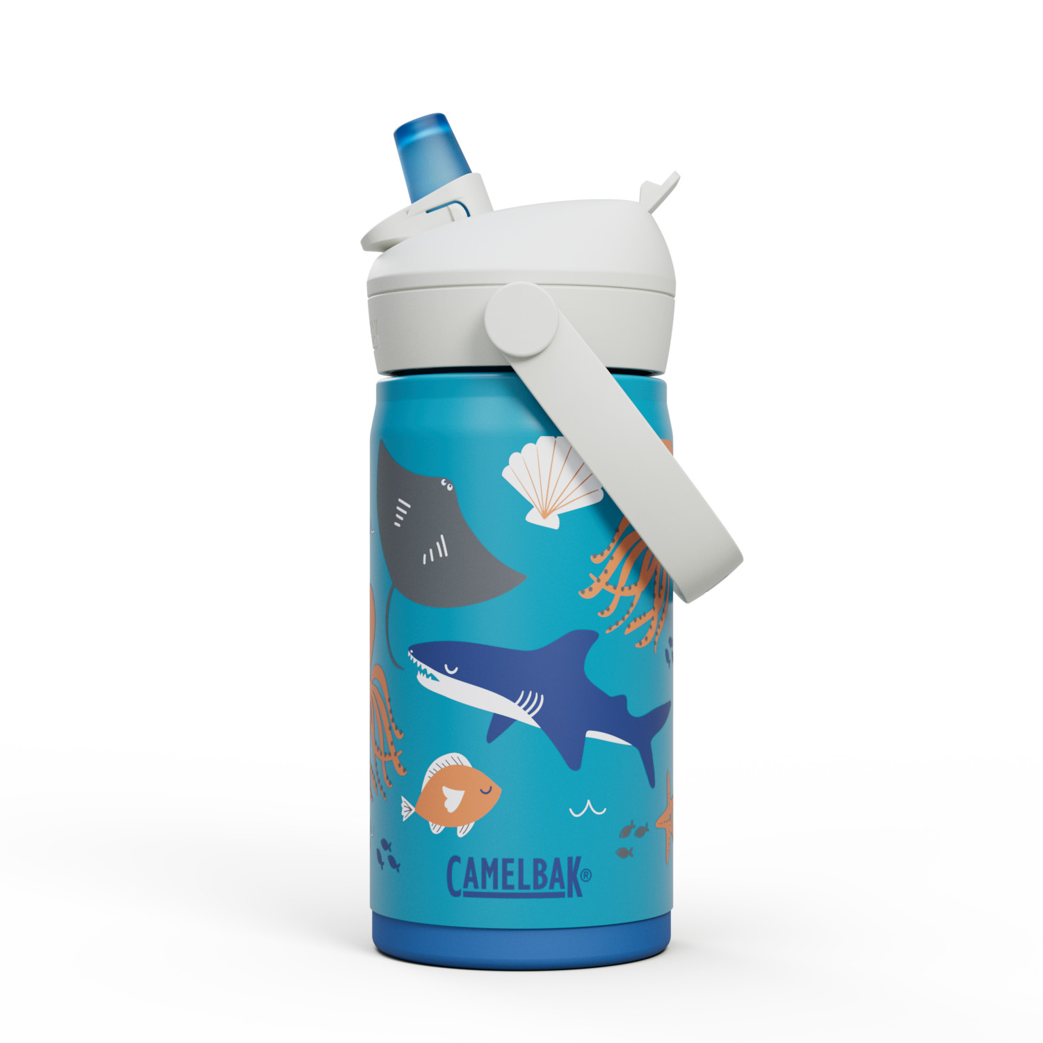 Image of Thrive™ Flip Straw Kids 12oz Bottle, Insulated Stainless Steel