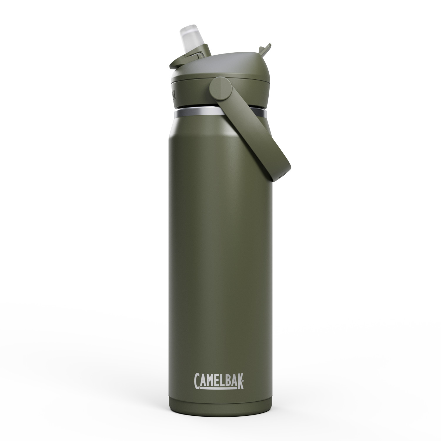 Image of Thrive™ Flip Straw 25oz Bottle, Insulated Stainless Steel