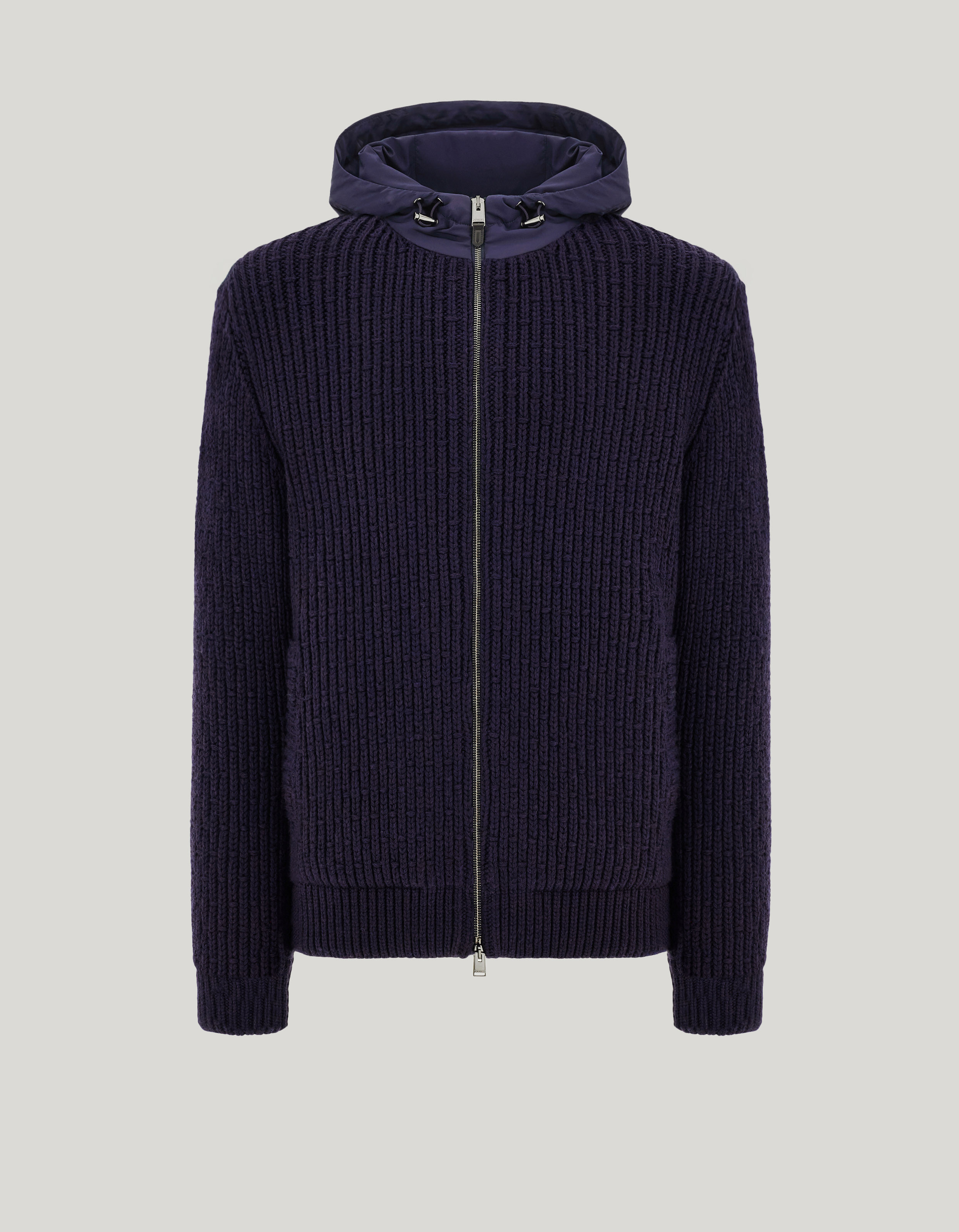 Men's blue merino wool blouson_O41078-SG03441-310