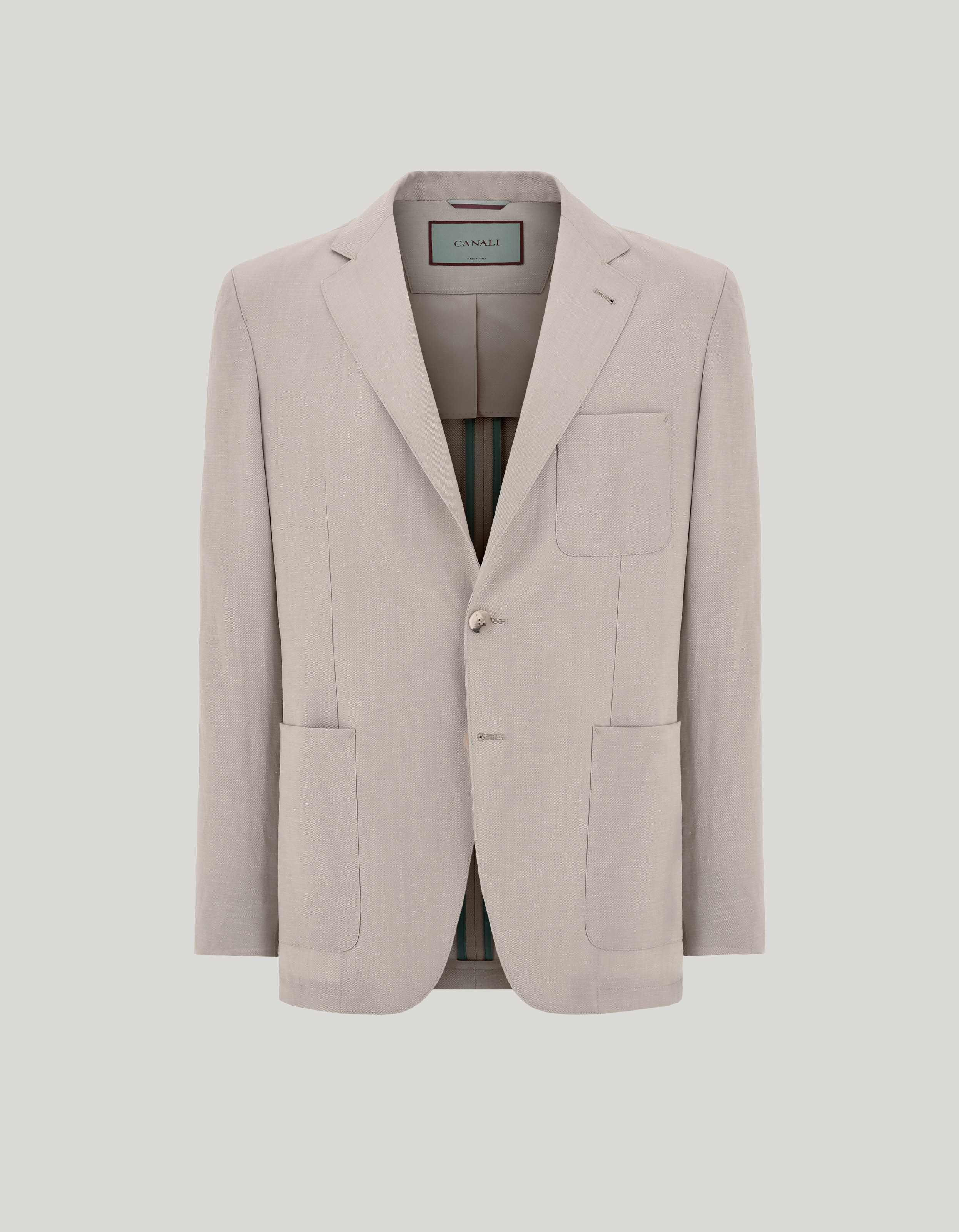 Men’s beige wool and linen jacket_31024-AV05972-702